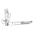 Door Hinge For Oven - 3155202561 Hinge [Electrolux Aeg]